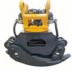 Excavator 5-Finger Enveloping Grapple 360° Hydraulic Rotating Log Grapple