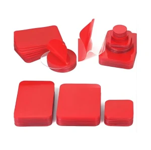 Customized Size Die Cutting Foam Tape Round Mounting Clear Acrylic Nano Tape Dots Circle Sticker Pads Die Cut Double Si