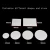 Import Customized Size Die Cutting Foam Tape Round Mounting Clear Acrylic Nano Tape Dots Circle Sticker Pads Die Cut Double Si from China