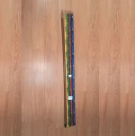 Wooden broom handle/mop stick/broom stick made of eucalyptus coated by colorful panda PVC