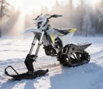 Nibbi Snowmobile Snow Bike Snow Sleds Adult Snowmobile Sled Modification