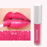 Manufacturer Wholesale bling bling Lip Makeup Liquid  Lipgloss Moisturizing Glitter Lip Gloss