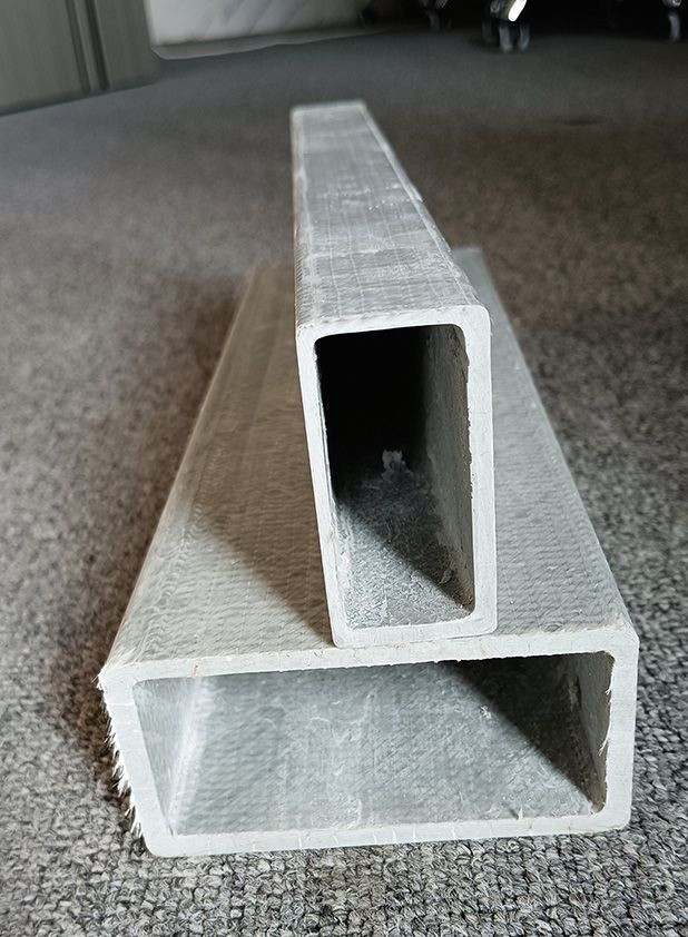Buy High Quality Frp Pipe Fiberglass Rectangle Tube Pultrusion Profiles
