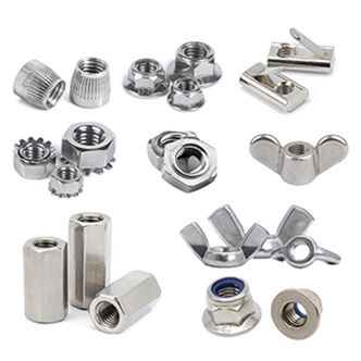 Standard Components Nuts Buy Steel Standard Nuts And Bolts Parts from Dalairui Precision ...