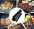 Import 0.4mm Barbecue Grilling Accessories Set high temperature Black Heavy Duty BBQ Non Stick Grill mats from China