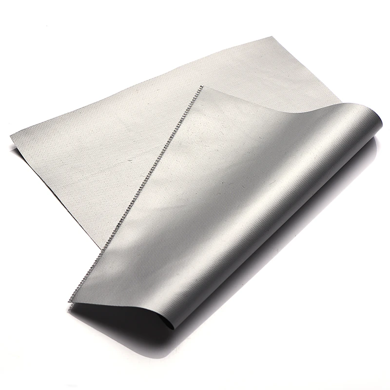 0.4mm High Performance Fireproof Material Thermal Insulation Silicone Coated Fiberglass Fabric