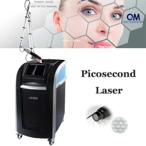 Hot Selling ND YAG Laser 2024 Newest 1064nm 532nm 755nm ND YAG Laser Pulsed Dye Laser for Tattoo Removal Vascular and S