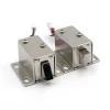 Electromagnetic Solenoid Lock, Mini DC 12V 0.43A Door Drawer Tongue Down Slim Design Assembly Magnetic Lock for Cabinet