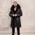 Import Sheepskin Long Coat For Men With Black Fur, Army Genuine Winter Coat High Quality Long Coat, Handmade from Kyrgyzstan