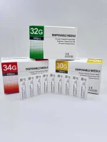 High Quality Stainless Steel Micro Sharp Meso Needle 30g 4mm 6mm 13mm Mesotherapy Needles Injector for Beauty