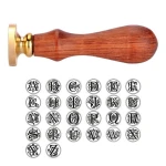 Retro Rosewood Wax Stamps Letter Wax Seals for Wedding invitations/Envelops/Gift boxes Seals