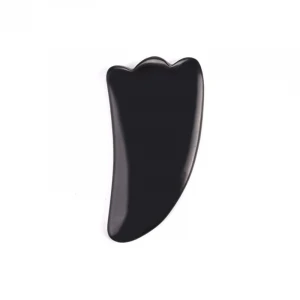 YLELY - Factory Price Black Obsidian Gua Sha Tool Wholesale Horn