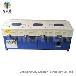 4 group buffing machine China tube polishing machinery heat exchanger