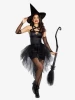 Witch Costume For Women Two Piece Set