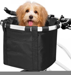 pet carrier bike basket Bicycle Basket Bag Pet Backpack for StrapTravel with Your Pet Safety