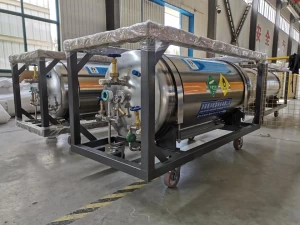 Dewar Liquid Nitrogen Gas Liquid oxygen Dewar Gas Cylinder Cryogenic Tank