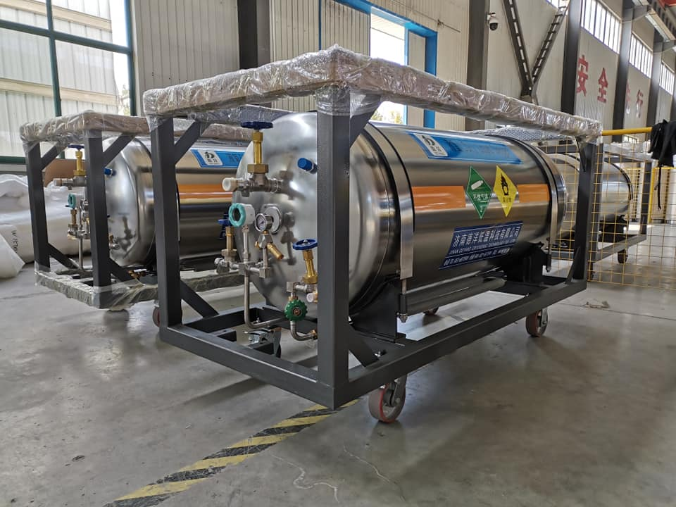 Buy Dewar Liquid Nitrogen Gas Liquid Oxygen Dewar Gas Cylinder ...