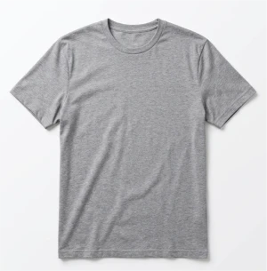 Basic Solid T-Shirt Classic Cotton Tee