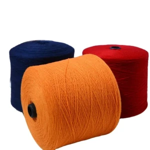 100% HB Dyed Acrylic 28NM Knitting Yarn In Stock Colors