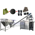 Stainless steel hydraulic mineral powder metal powder clay graphite powder coal powder briquetting machine