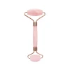 YLELY - 100% Natural Pink Rose Quartz Jade Facial Roller Gua Sha Roller Wholesale
