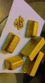 GOLD BAR, NUGGETS AND DUST FOR SALE
