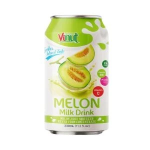 330ml Melon Milk Drink With Sugar Free VINUT Free Sample, Private Label Wholesale (OEM, ODM)