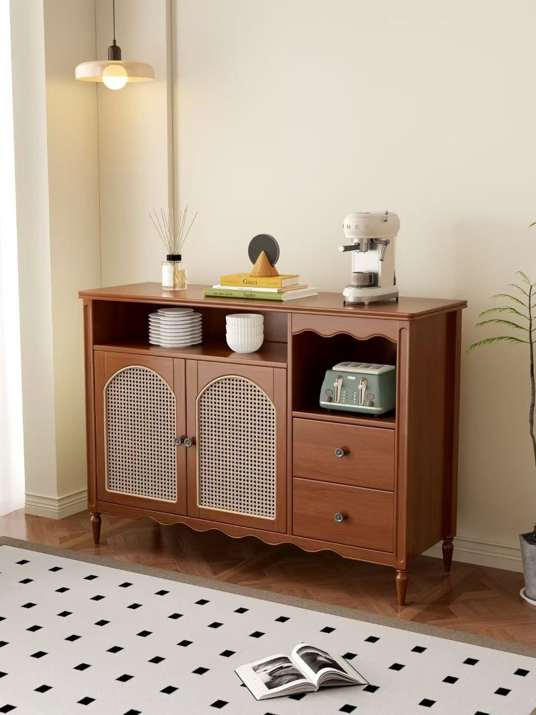 Buy American Solid Wood Sideboard Customizable from Anhui Senmeiyuan ...
