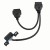Import OBD Y Splitter Cable, 1 Male to 2 Female Extension for GPS Tracker and Automotive Diagnostic Devices from China
