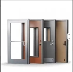 Bedroom Internal Office Core Solid Flash Fire Frames Waterproof of Wooden Panel Interior Door Front Entry Doors