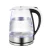 China 1.8L Kitchen Appliance Glass Electric Kettle Supplier LED Blue Light Dry Protection