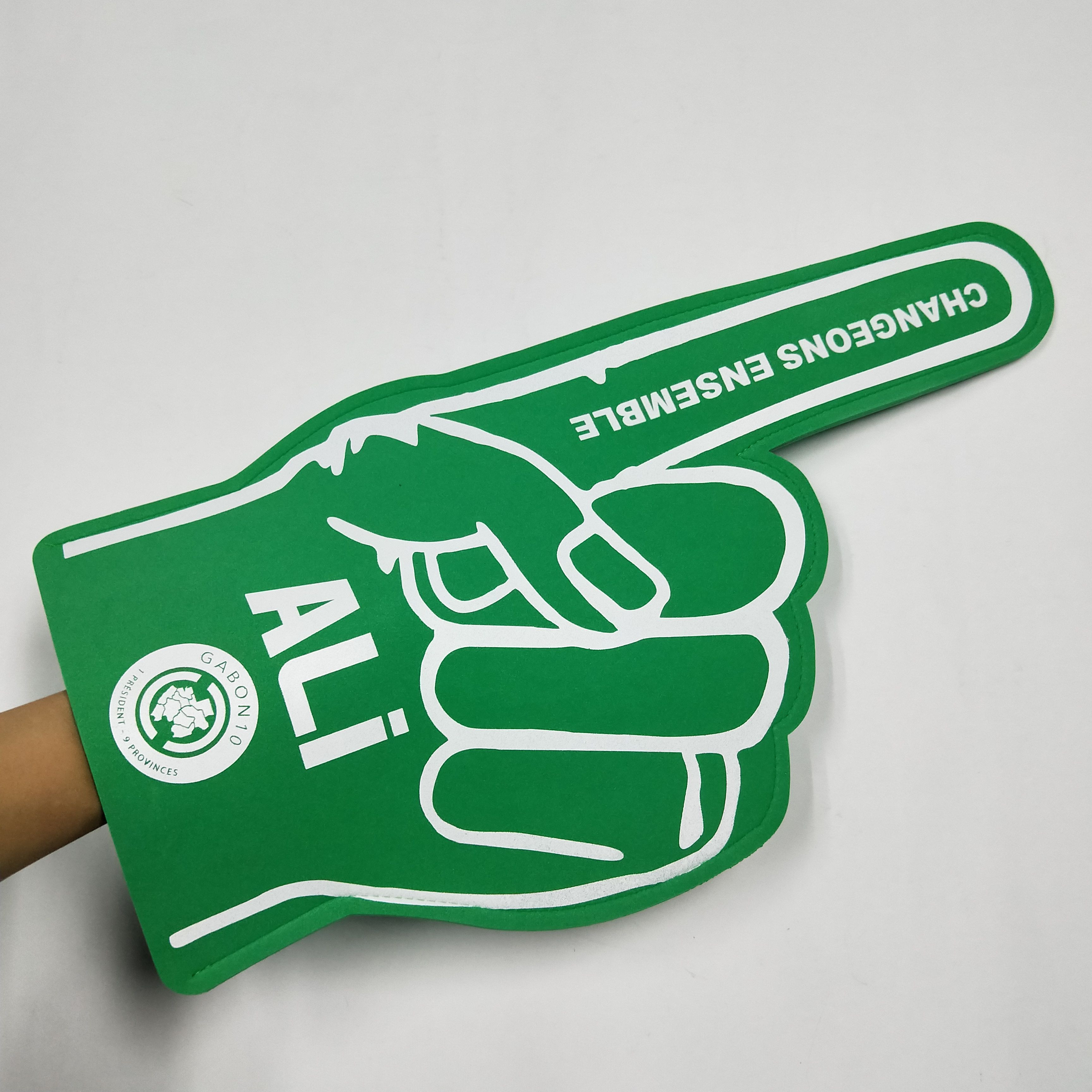 Buy Ali Foam Hands from SHENZHEN FULIKAI PACKAGING PRODUCTS CO.,LTD