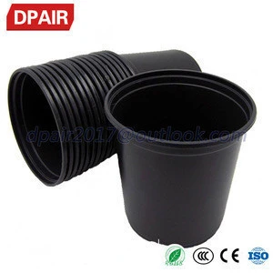 1 1.5 2 Gallon Plastic Nursery Pots made in china factory