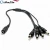 Import 1 Female to 4 Male DC Power Splitter Cable For CCTV Camera System from China