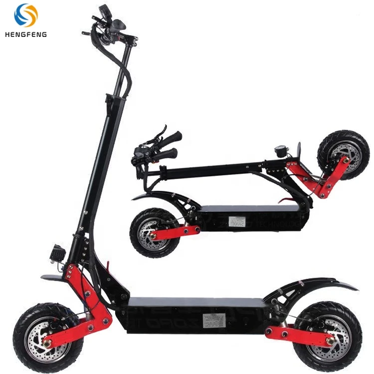 10 inch 18.2AH 1200W 52V for Sale Tires Mobility Cheap Dual Motor Mopeds 2021 Adult Off Road Electric Scooter