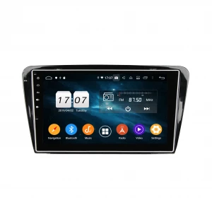 10 Inch Android Car GPS Navigation System With IPS Screen For Octavia 2014-2015