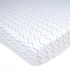 100% Cotton Jersey Knit Fitted Crib Sheet for Standard Crib and Toddler Mattresses