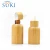 Import 100% Organic Wood Bamboo Glass Jar 10ml 30ml 50ml bamboo cosmetic packaging from China