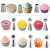 Import 100 Pieces Cake Decorating Supplies Kit, Icing Bags Piping Nozzles and Cake Turntable Stand Professional Cake Making Tools from China