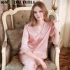 100% Pure silk Plus size Women Spring and Summer silk nightgown