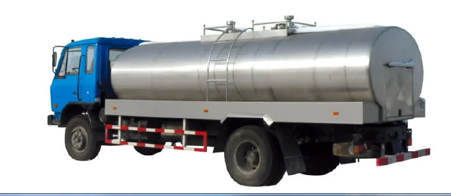 1000L-5000L Stainless Steel Tank On Truck for Milk Transporting Milk Transporting tank on truck