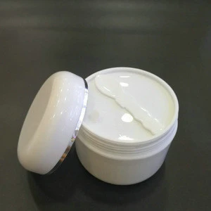 100g double wall wide mouth plastic white PP jars