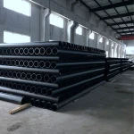 100mm black plastic tube hdpe underground drainage pipe