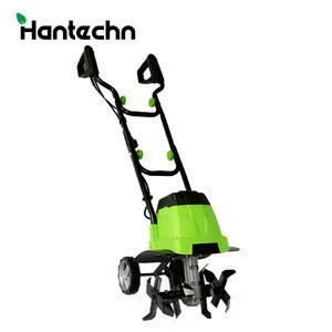 1050w small pull behind electric wheeled garden cultivators and rotary hand tiller for sale