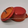 10cm Multi-Color Cast Iron Enamel Stew Pot Cookware