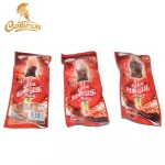10g fluorescence Cola bottle shape lollipop sweet lollipop hard candy