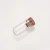 Import 10ml Vials glass bottle Clear mini Vial With bamboo cap small glass bottle Round Bottom borosilicate glass test tube from China