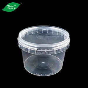10oz Disposable takeaway soup cups Sealed plastic soup cups takeaway packaged soup container