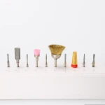 10PCS Professional Nail Drill bits Diamond Rotate Electric Nail Drill Bits Pedicure Manicure Cleaning Nail File Cuticle Cutter