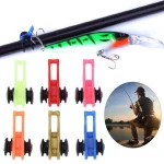 10set/bag Multiple Color Fishing Bait Hanger Lure Fishing Rod Hook Keeper Fishhook Safety Holder Fish Tackle Pesca Accessories